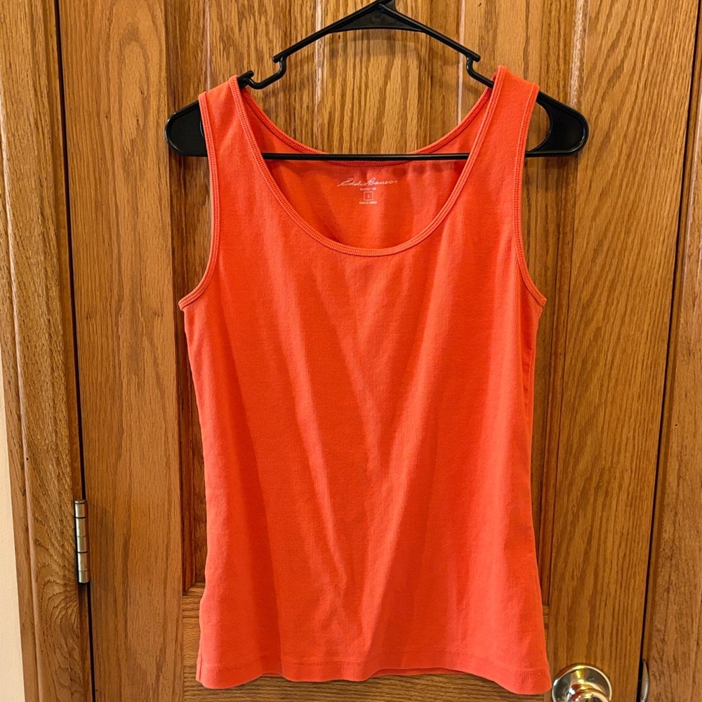 Eddie Bauer Orange Tank Top